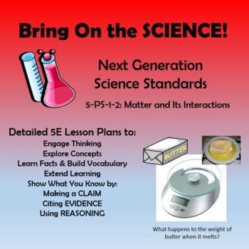 Preview of Bring On the Science! (5-PS1-2) Complete Lessons and Activities