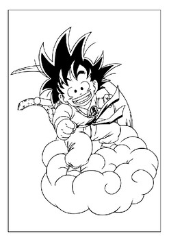 Dragon Ball Z Goku Coloring Pages Printable - Get Coloring Pages