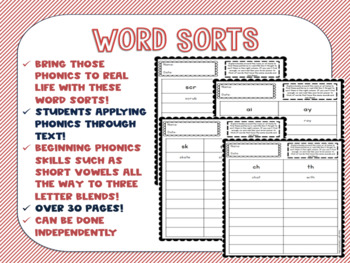 Preview of Bringing Phonics to LIFE Word Sorts (distance learning & beyond!)