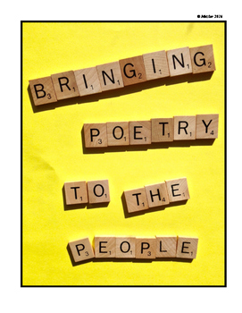 Preview of Bringing Poetry to the People: Creative Interpretation & Analysis Project