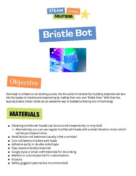 Preview of Bristle Bot