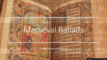 Preview of Brit Lit: Medieval Literature Full Unit