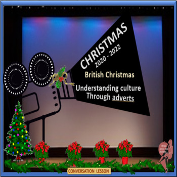 Preview of British Christmas 2020 - 2022- ESL adult  conversation lesson in PowerPoint