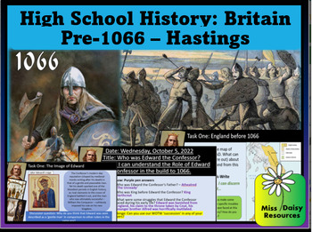 Preview of British History: Pre-1066 3 Lessons