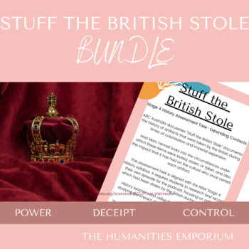 Preview of British Imperialism BUNDLE - Stuff the British Stole