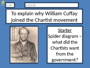 Preview of British Ind Rev & Empire 16 of 17 - Cuffay & The Chartists (Black History Month)