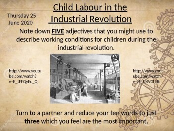Preview of British Industrial Revolution 8 of 17 - Child Labor