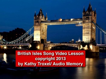 Preview of British Isles Song mp4 Video from Geography Songs CD by Kathy Troxel