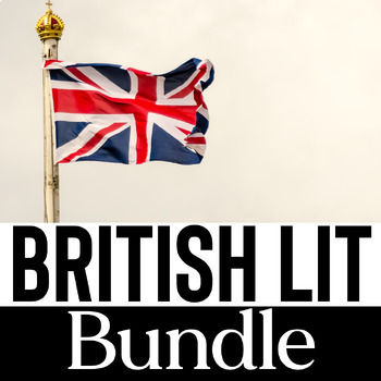 Preview of British Literature Bundle: 12th Grade Brit Lit Unit Plans, Lesson Pacing Guides