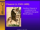 British Literature: Chaucer & The Canterbury Tales