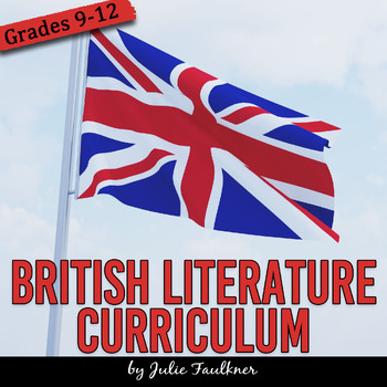 Preview of British Literature Curriculum, Year-Long Curriculum, BUNDLE+, English Lessons