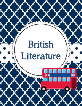 Preview of British Literature Teacher Binder