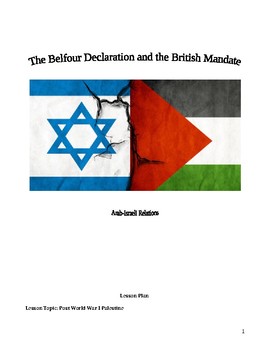 Preview of British Mandate and the Balfour Declaration ( Arab-Israeli Conflict )