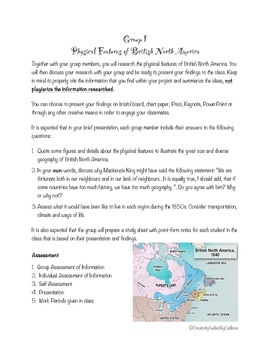 Preview of British North America Group Assignment