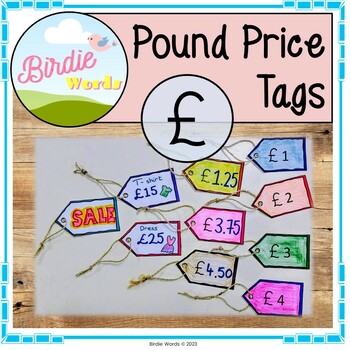 PRINTABLE Price Tag / Hang Tag 6PC Sticker Bundle Bold Style