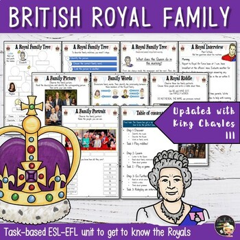 Preview of British Royal Family ESL Unit