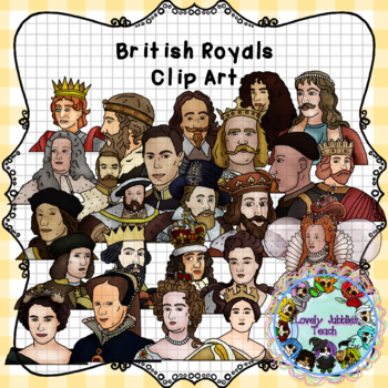 Preview of British Royals Clip Art