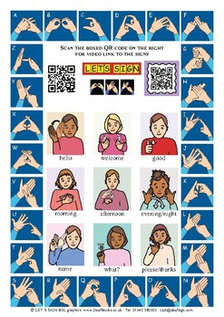 British Sign Language Worksheets & Teaching Resources | Tpt