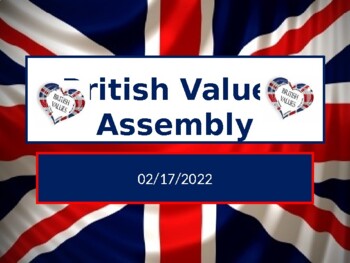 Preview of British Values Assembly, Tutor Time, PSHE