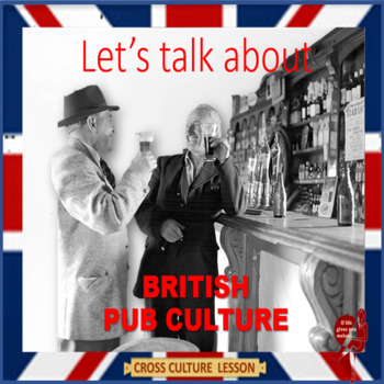 Preview of British pubs -  ESL adult holiday conversation English lesson in PPT