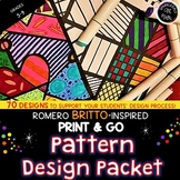 Romero Britto-Inspired Pattern Packet Handouts for Pattern