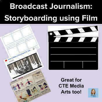 Preview of Broadcast Journalism Learn to Storyboard Using Film