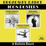 Broadway Dance Icons | Dancer Posters | Dance Bulletin Board