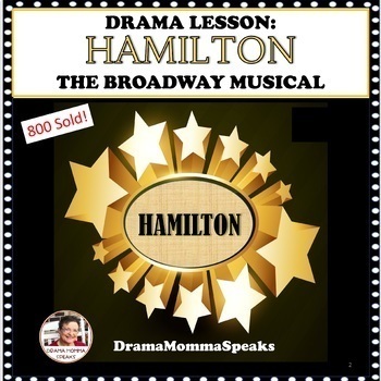 Preview of Broadway Musical 5 Day Unit Study Guide Hamilton Using Google Slides! Theater