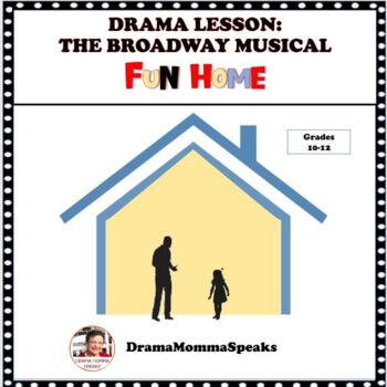 Preview of Broadway Musical Unit and  Study Guide Graphic Novel | Fun Home 