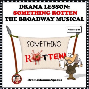 Preview of Broadway Musical Unit and Study Guide Something Rotten