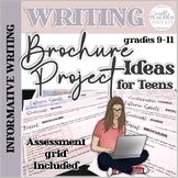 Brochure Project Ideas for Teens (Informative writing)