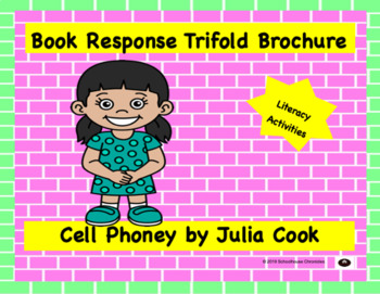 Preview of Brochure Template Activities Cell Phoney Book Companion