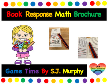 Preview of Brochure Template Game Time Problem Solving Math Numeracy Activities