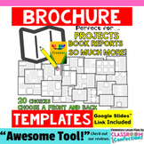 Brochure Templates: for book reports, research projects, &