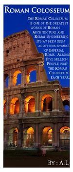 Preview of Brochure Template-Rome Italy-World History