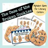 Matching Alphabet Cookie Game - Upper & Lowercase Letters