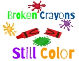 Broken Crayons Still Color Poster