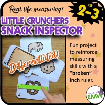 Preview of Broken Ruler Measuring Center Little Crunchers Snack Inspector