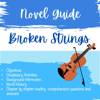 Preview of Broken Strings by Walters Novel Guide Jewish European History the Holocaust