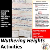 Bronte's Wuthering Heights Activities Bundle!