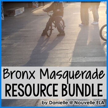 Preview of Bronx Masquerade Unit Resources - Creative Writing, Research Project, and Test