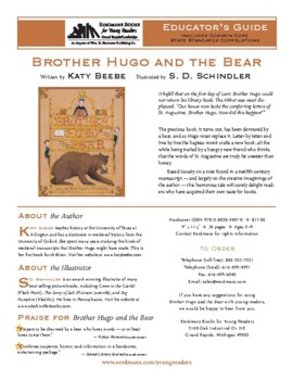 Preview of Brother Hugo and the Bear (Katy Beebe/S.D. Schindler) Picture Book