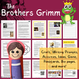 Brothers Grimm Lesson - Biography, Activities, Games, and Crafts