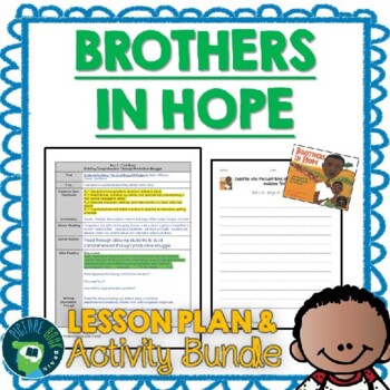 Preview of Brothers In Hope by Mary Williams Lesson Plan and Activities