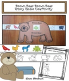 Brown Bear Activities Sequencing Brown Bear Storytelling Slider Craft