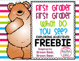 Brown Bear Book First Grader, First Grader What do you see?