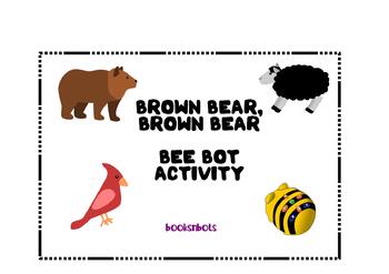 Preview of Brown Bear Brown Bear | Bee Bot Coding Mat