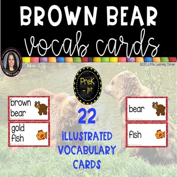 Preview of Brown Bear, Brown Bear Character Cards