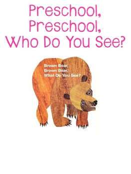 Brown Bear, Brown Bear Class Book Freebie by Adventures in Kindergarten