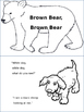 Brown Bear, Brown Bear Coloring Book by KAY HENLEY | TpT